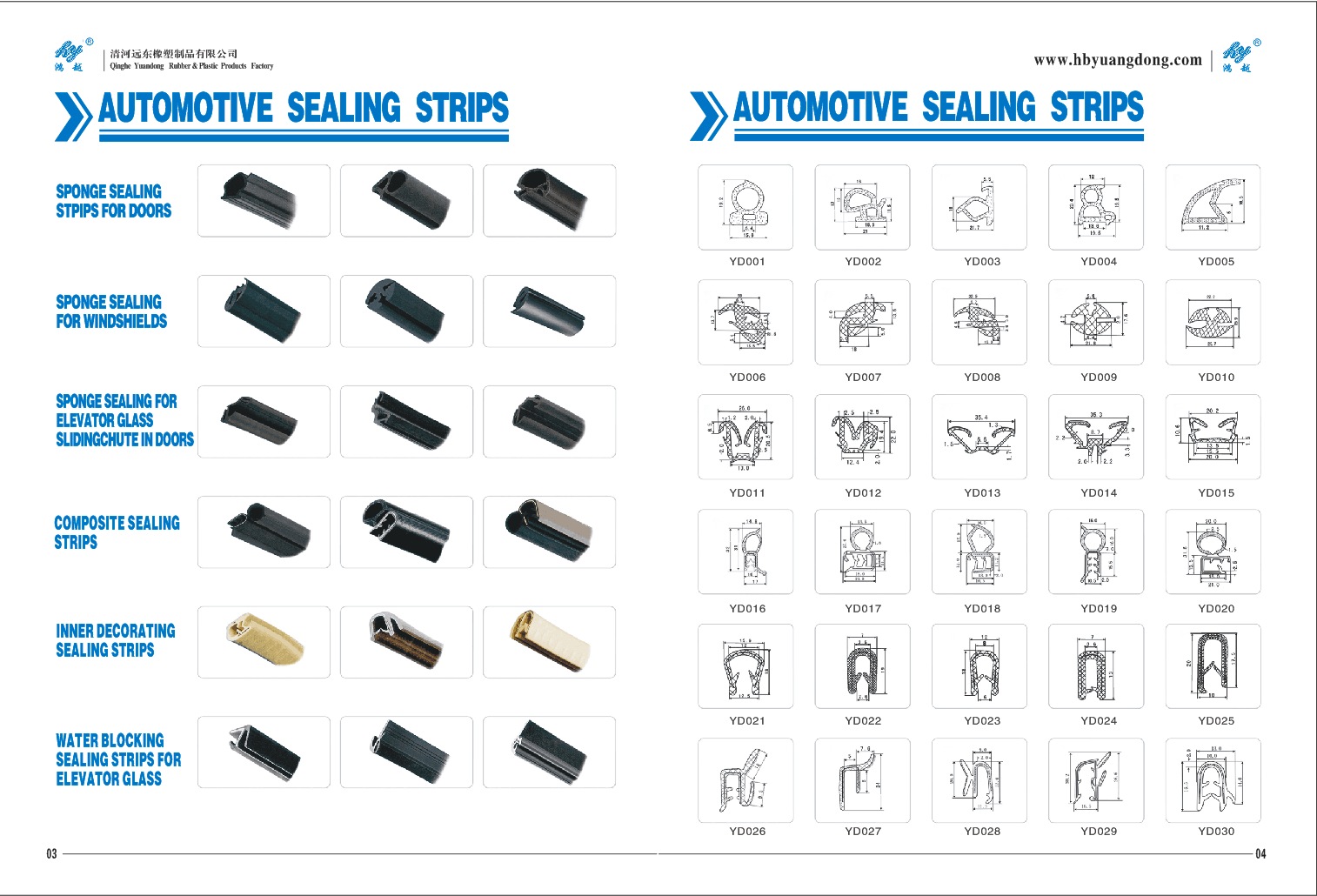 RUBBER SEAL STRIPS