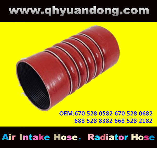 Truck SILICONE HOSE 670 528 0582 670 528 0682 688 528 8382 668 528 2182