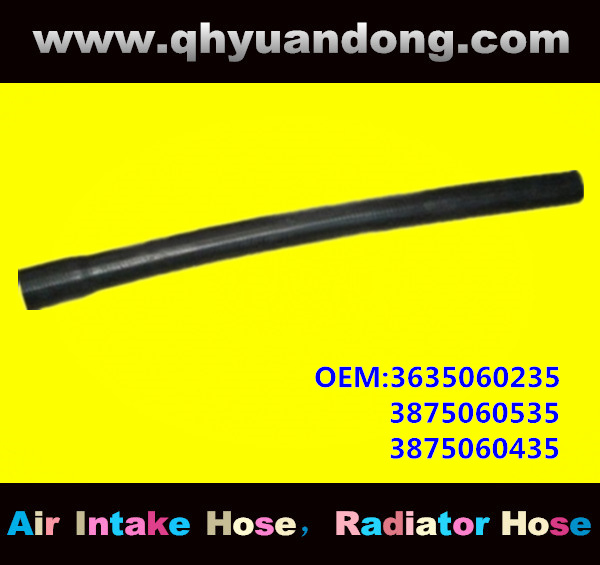 Truck SILICONE HOSE 3635060235 3875060535 3875060435