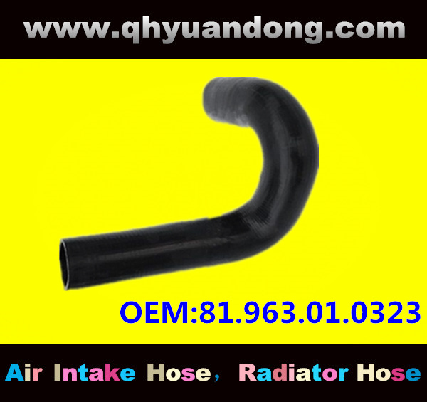 Truck SILICONE HOSE 81.963.01.0323