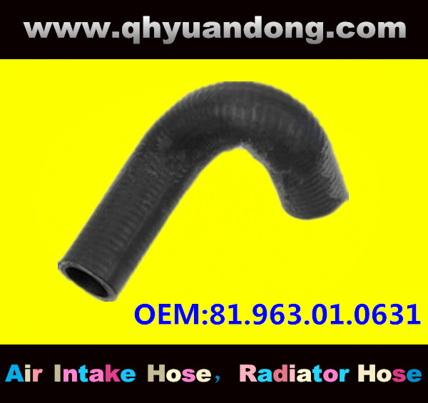 Truck SILICONE HOSE 81.963.01.0631