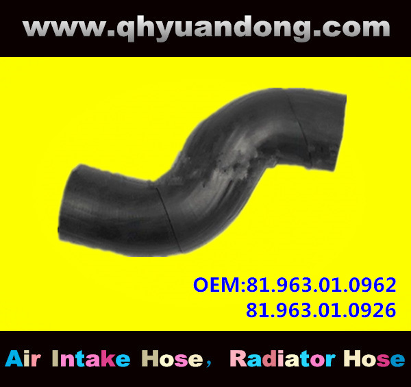 Truck SILICONE HOSE 81.963.01.0962 81.963.01.0926