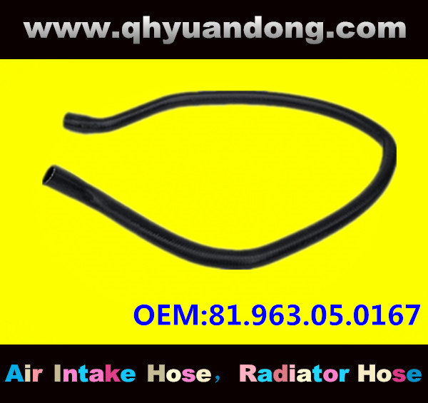 Truck SILICONE HOSE 81.963.05.0167