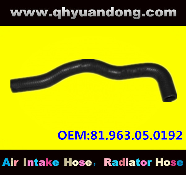 Truck SILICONE HOSE 81.963.05.0192