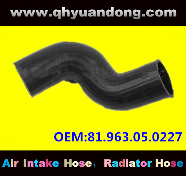 Truck SILICONE HOSE 81.963.05.0227