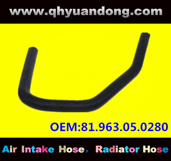 Truck SILICONE HOSE 81.963.05.0280