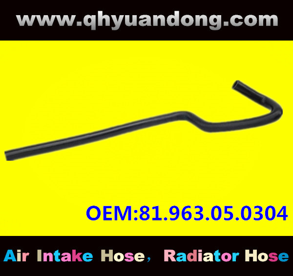 Truck SILICONE HOSE 81.963.05.0304