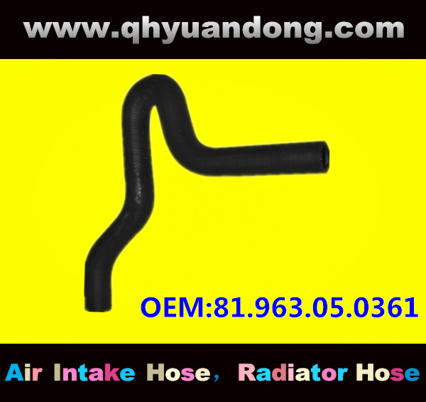 Truck SILICONE HOSE 81.963.05.0361