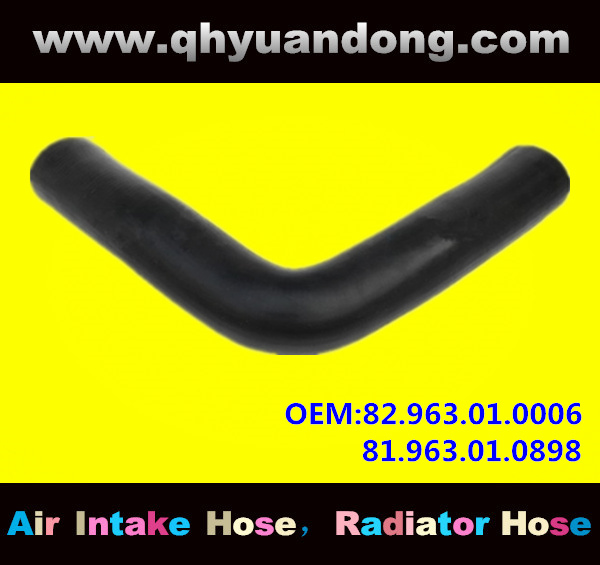 Truck SILICONE HOSE 82.963.01.0006 81.963.01.0898