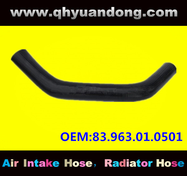 Truck SILICONE HOSE 83.963.01.0501