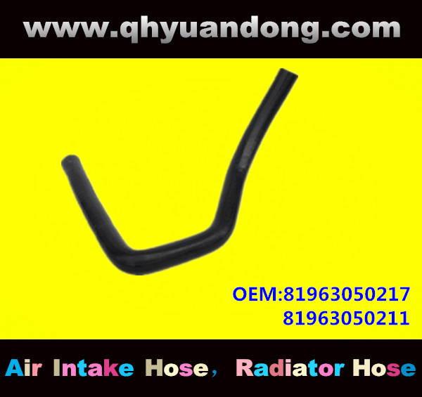 Truck SILICONE HOSE 81963050217 81963050211