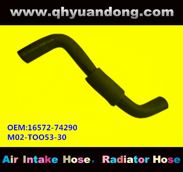 RADIATOR HOSE 16572-74290 M02-TOO53-30