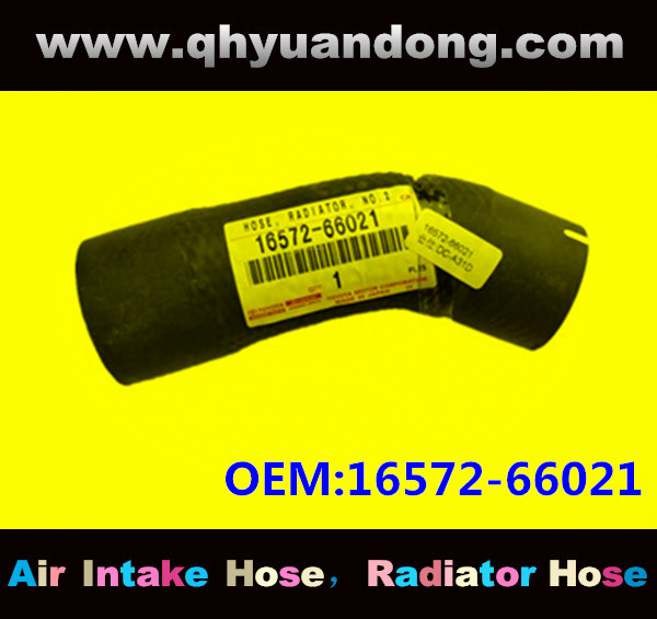 Radiator hose OEM:16572-66021