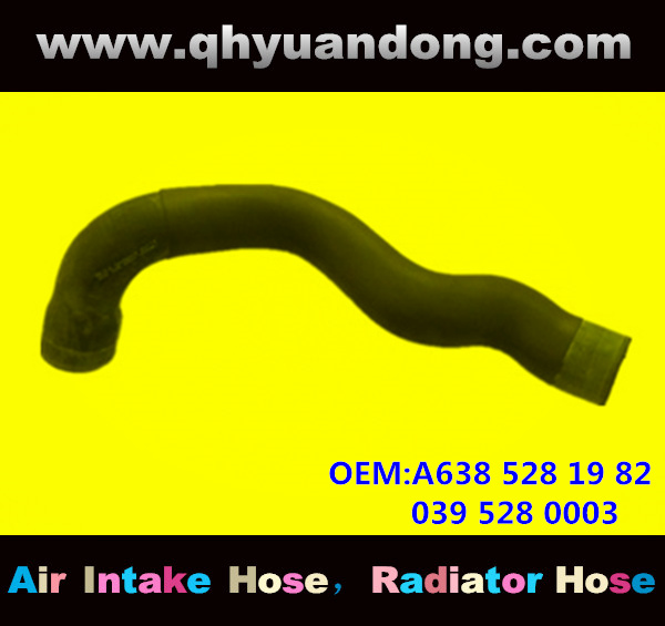 Radiator hose OEM:A638 528 19 82 039 528 0003