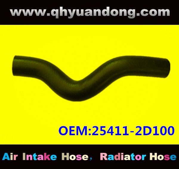Radiator hose OEM:25411-2D100