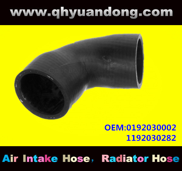 Radiator hose GG OEM:0192030002 1192030282