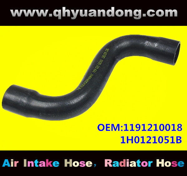 Radiator hose GG OEM:1191210018 1H0121051B