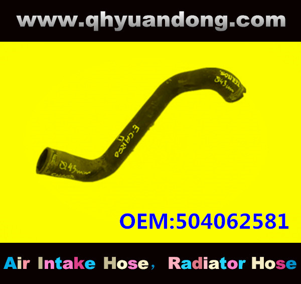 TRUCK RADIATOR HOSE OEM 504062581