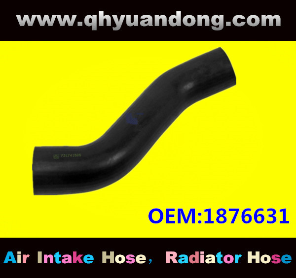 TRUCK RADIATOR HOSE OEM 1876631