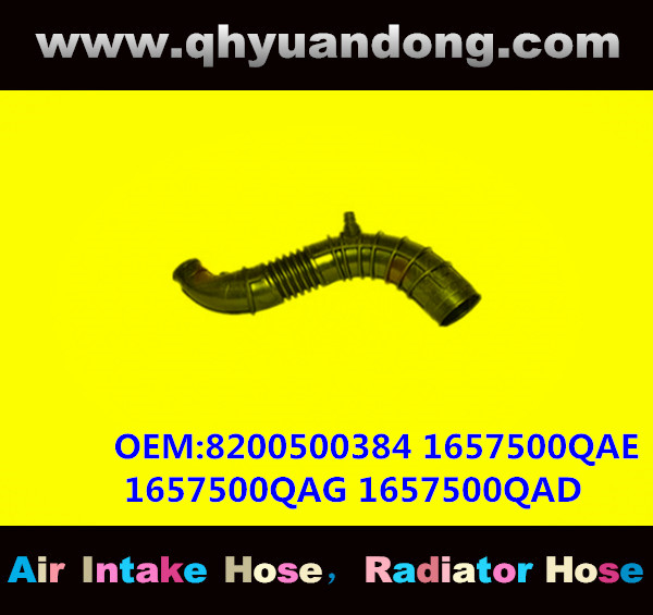 AIR INTAKE HOSE GG OEM:8200500384 1657500QAE 1657500QAG 1657500QAD