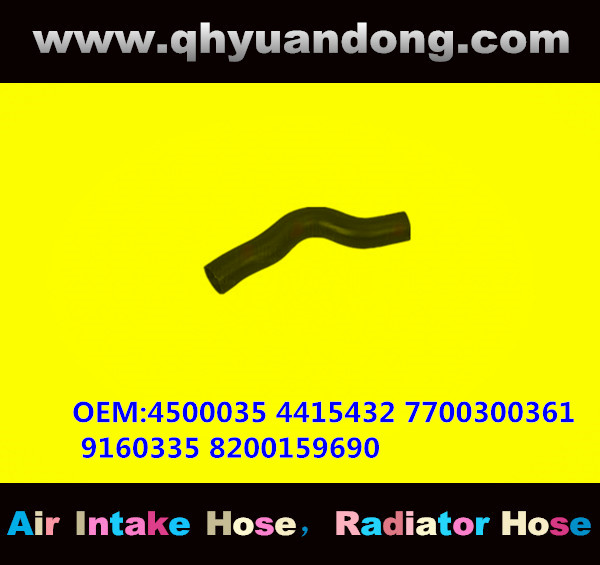 RADIATOR HOSE GG OEM : 4500035 4415432 7700300361 9160335 8200159690