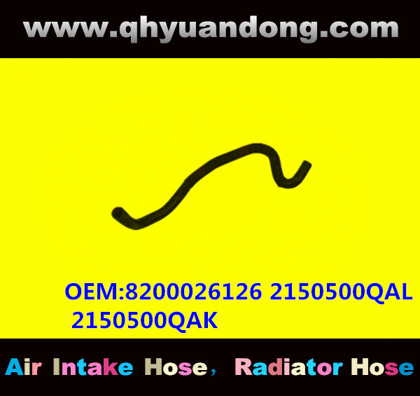 RADIATOR HOSE GG OEM: 8200026126 2150500QAL 2150500QAK