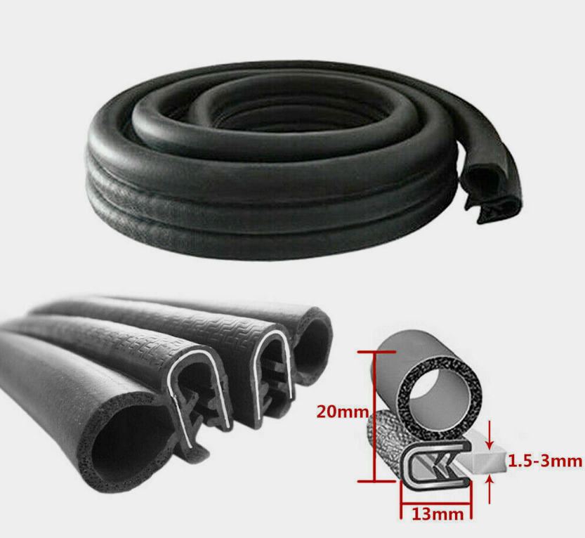 3M Car Door Edge Rubber Sealing Strip SUV Trunk Camper RV Universal Weatherstrip