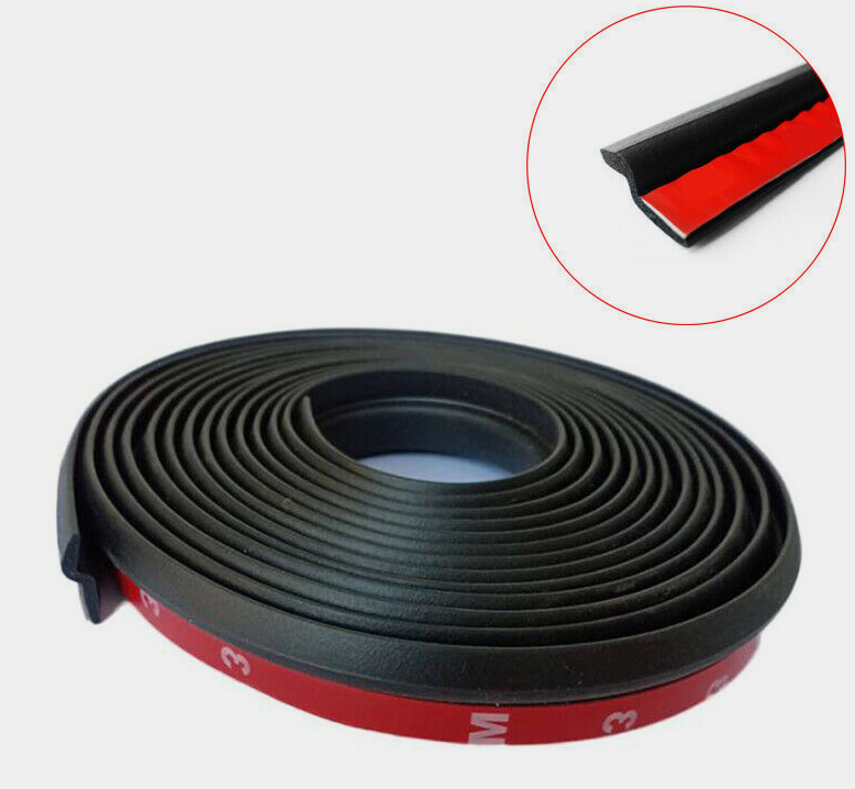 Universal 4M Car Z-shape Rubber Seal Weather Strip Door Edge Moulding Trim