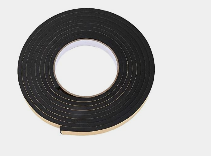 urjipstore 3Mx15Mmx5Mm Rectangular Weather Strip Sponge Foam Rubber Strip Tape Door Sealing Strip