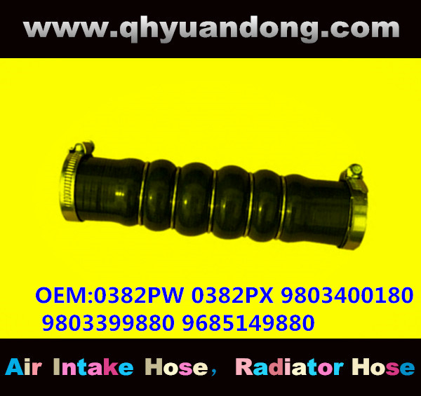 TRUCK SILICONE HOSE GG OEM:0382PW 0382PX 9803400180 9803399880 9685149880