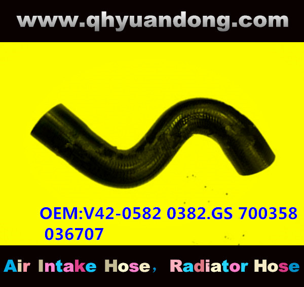 RADIATOR HOSE GG OEM:V42-0582 0382.GS 700358 036707