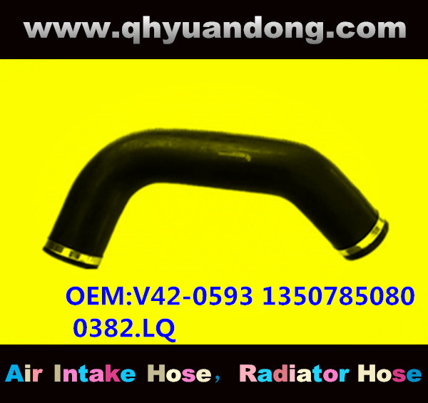 RADIATOR HOSE GG OEM:V42-0593 1350785080 0382.LQ