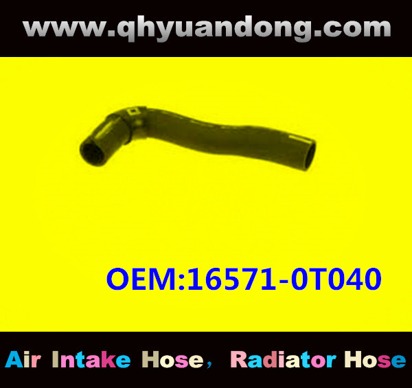 RADIATOR HOSE OEM:16571-0T040  16571-37100