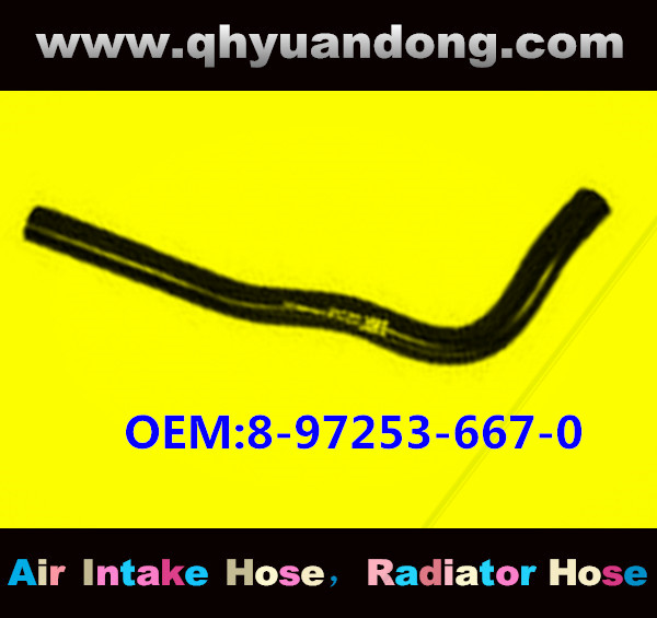 RADIATOR HOSE OEM:8-97253-667-0